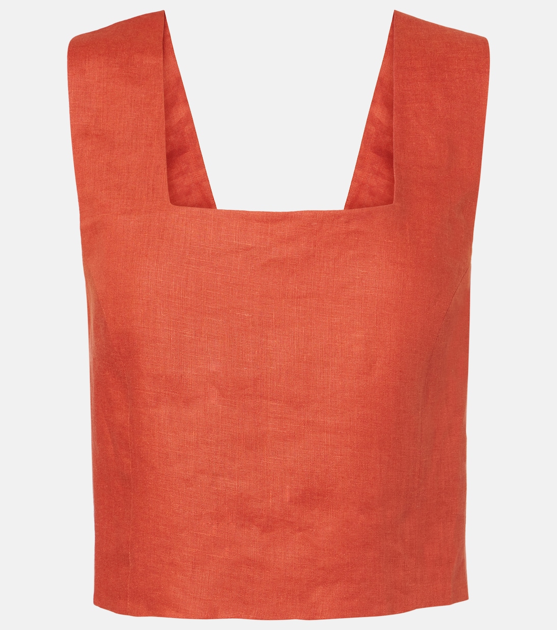 Top Cozumel aus Leinen | Asceno