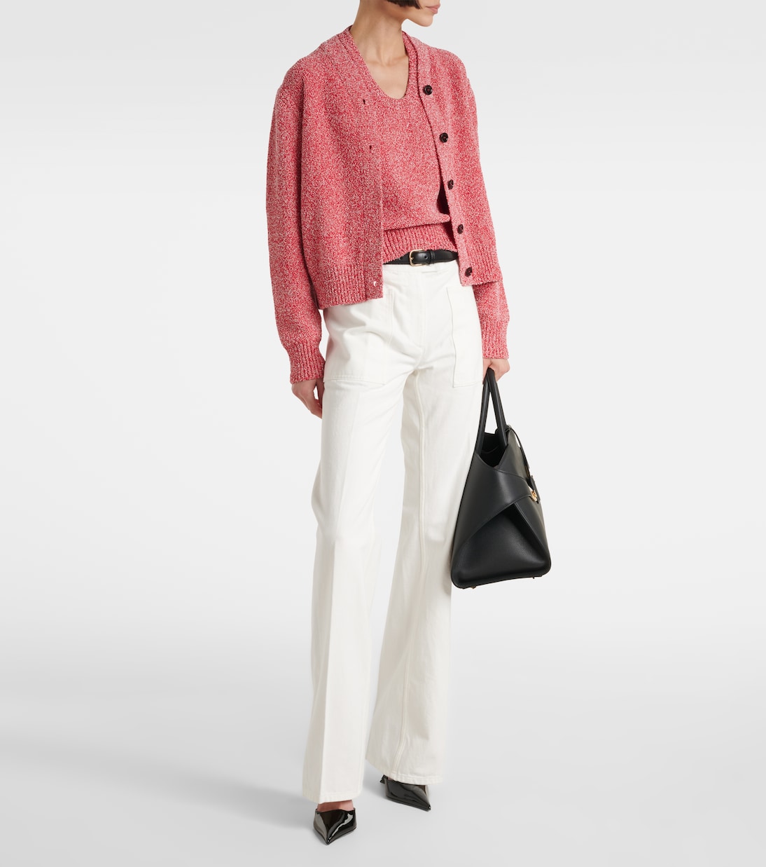 Jeans rectos de tiro medio | Ferragamo