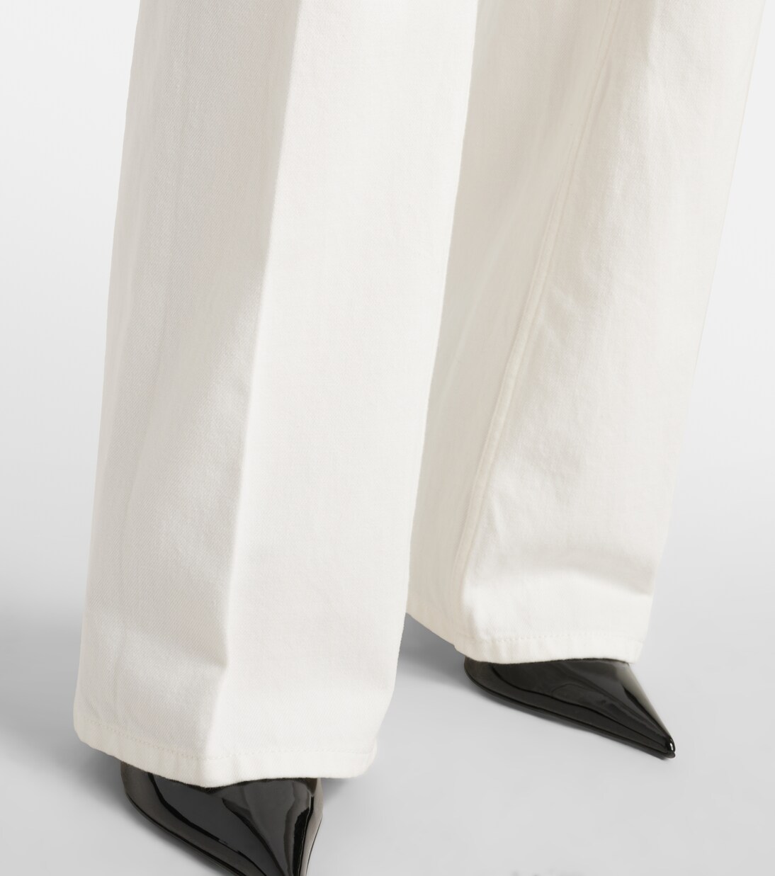 Jeans rectos de tiro medio | Ferragamo