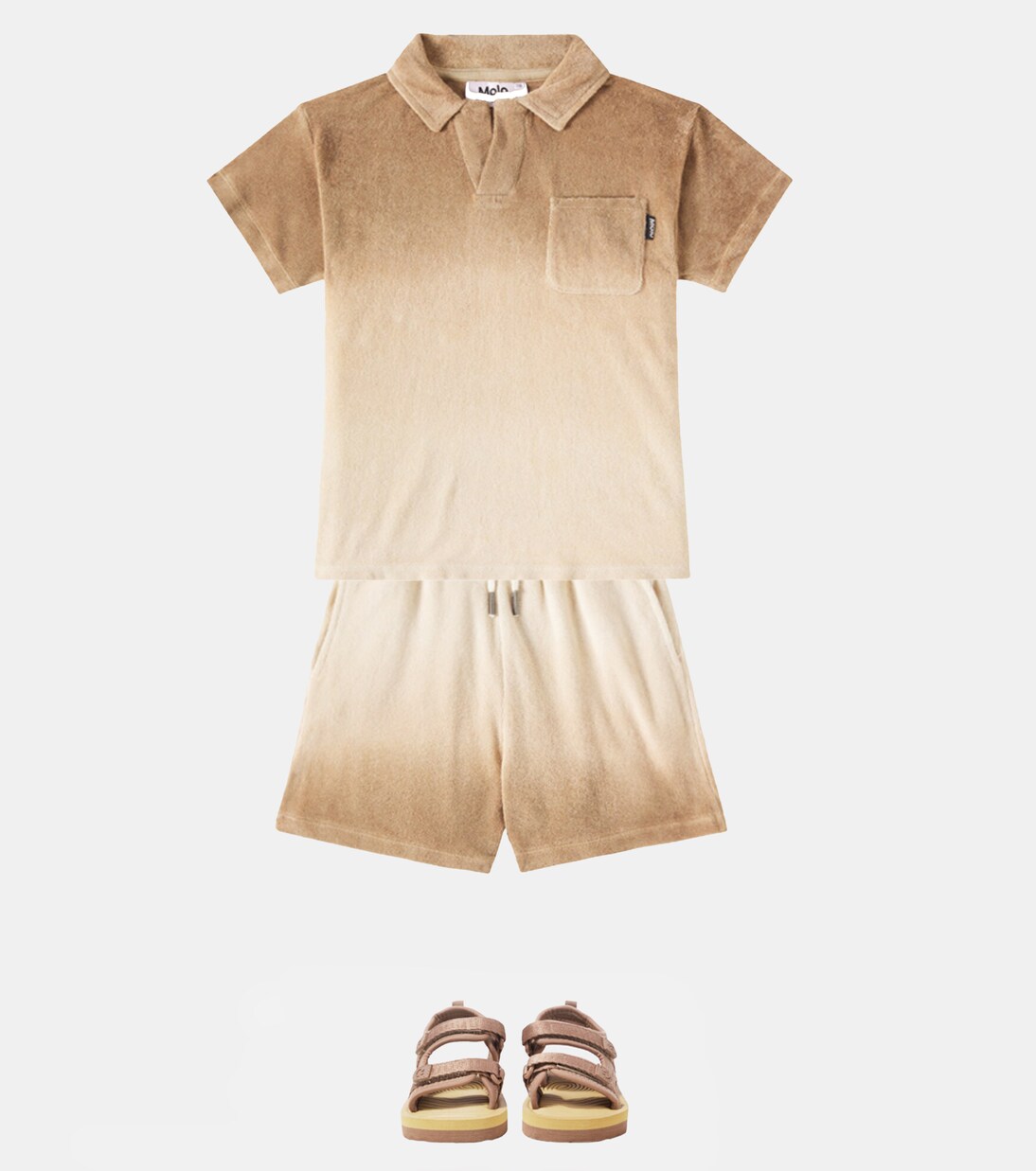 Randel cotton terry polo shirt | Molo