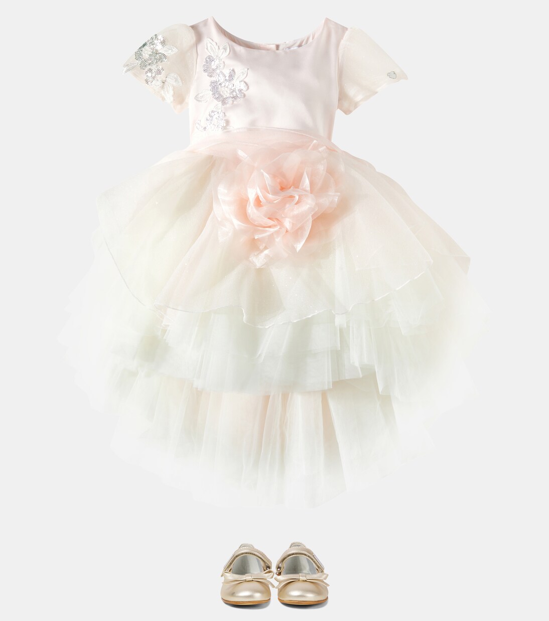 Clara floral dress | Monnalisa