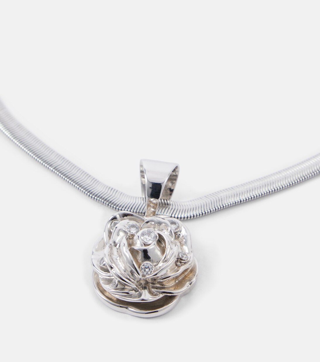 Halskette mit Kristallen | Magda Butrym