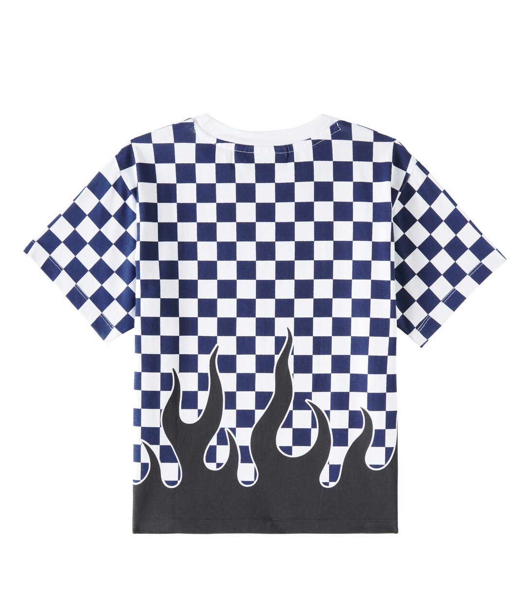 Rodney checked cotton jersey T-shirt | Molo
