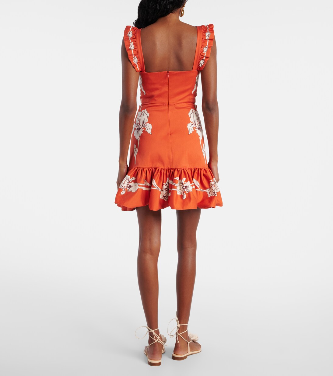 Minikleid Gingerbread aus einem Baumwollgemisch | La DoubleJ