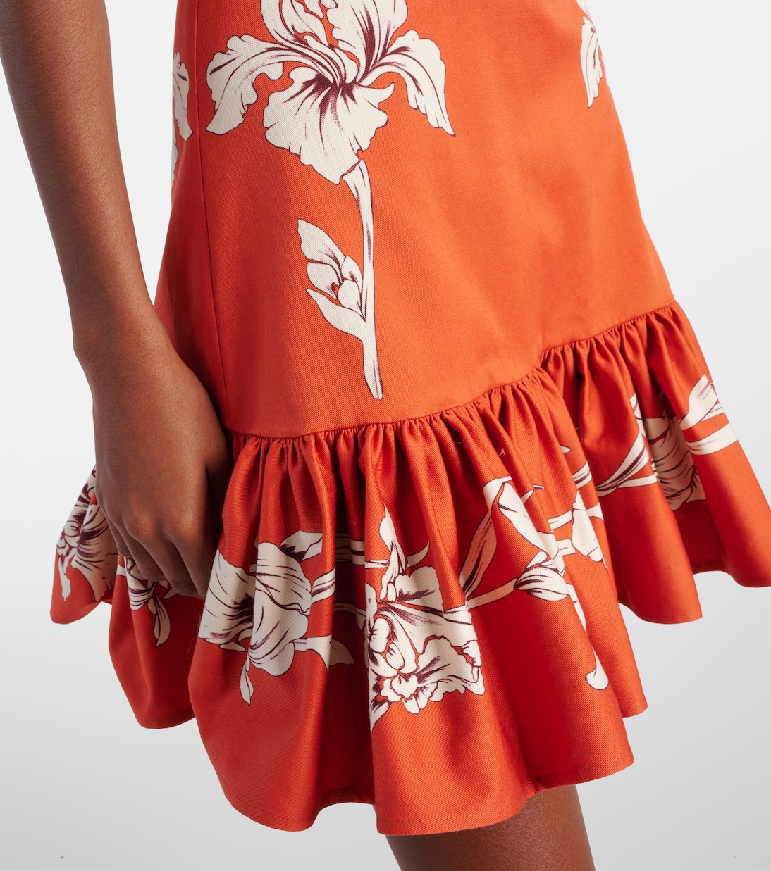 Minikleid Gingerbread aus einem Baumwollgemisch | La DoubleJ