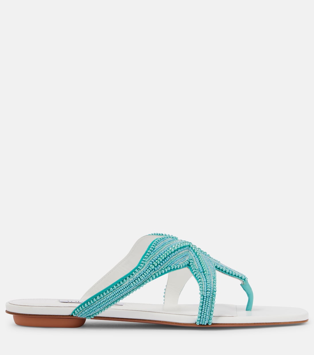 Verzierte Sandalen Reef Star aus Leder | Aquazzura