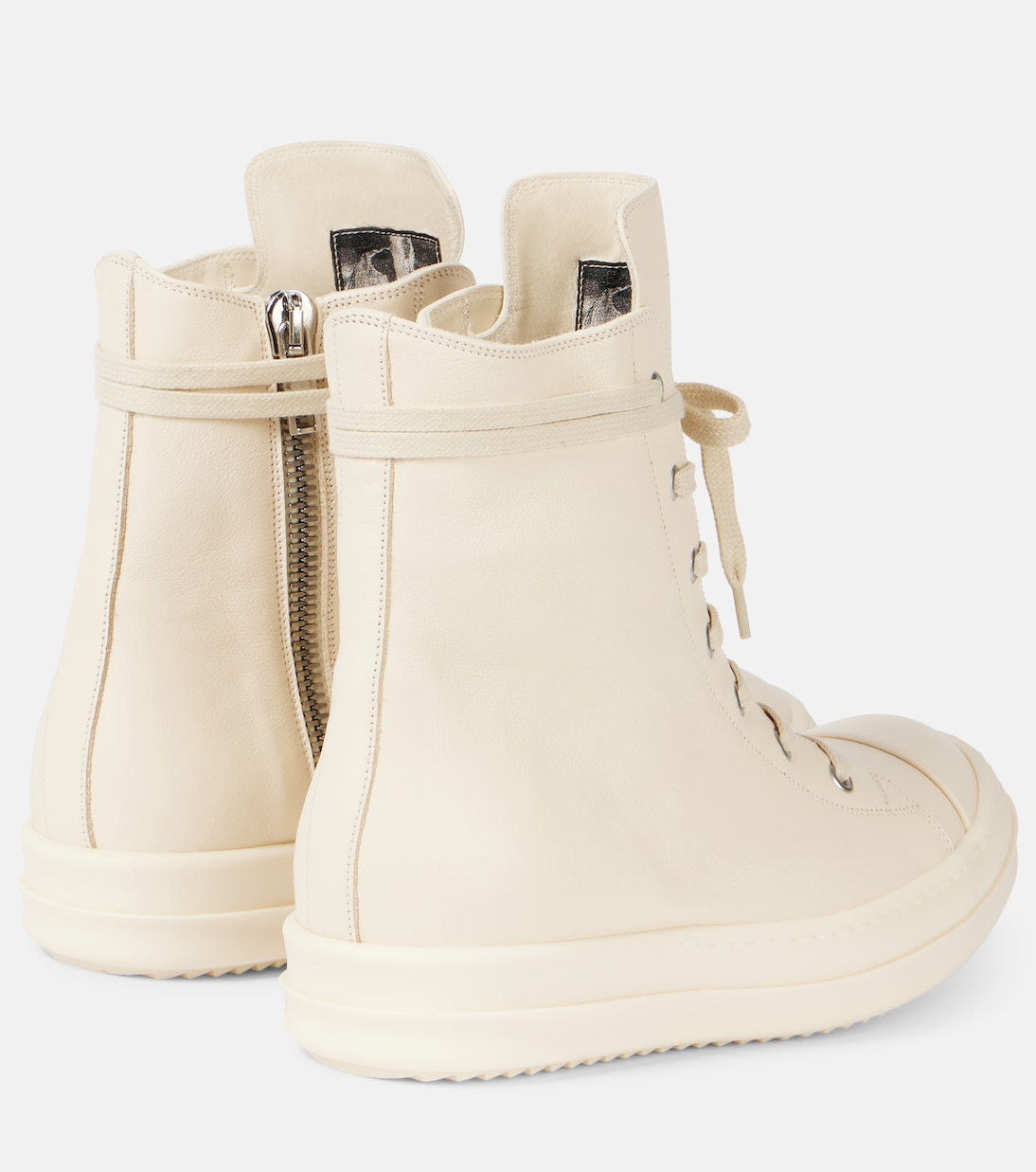 High-Top Sneakers aus Leder | Rick Owens