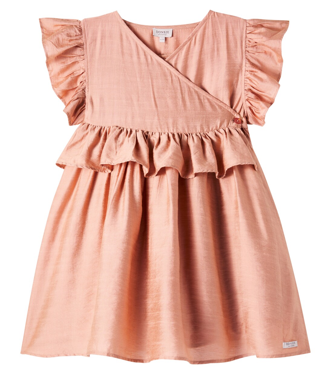 Vestido Bregta con volantes | Donsje