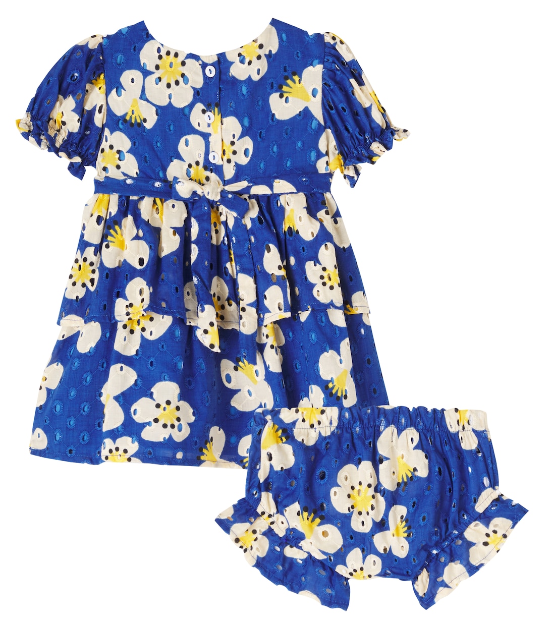 Baby - Abito e culottes in cotone | Fábula