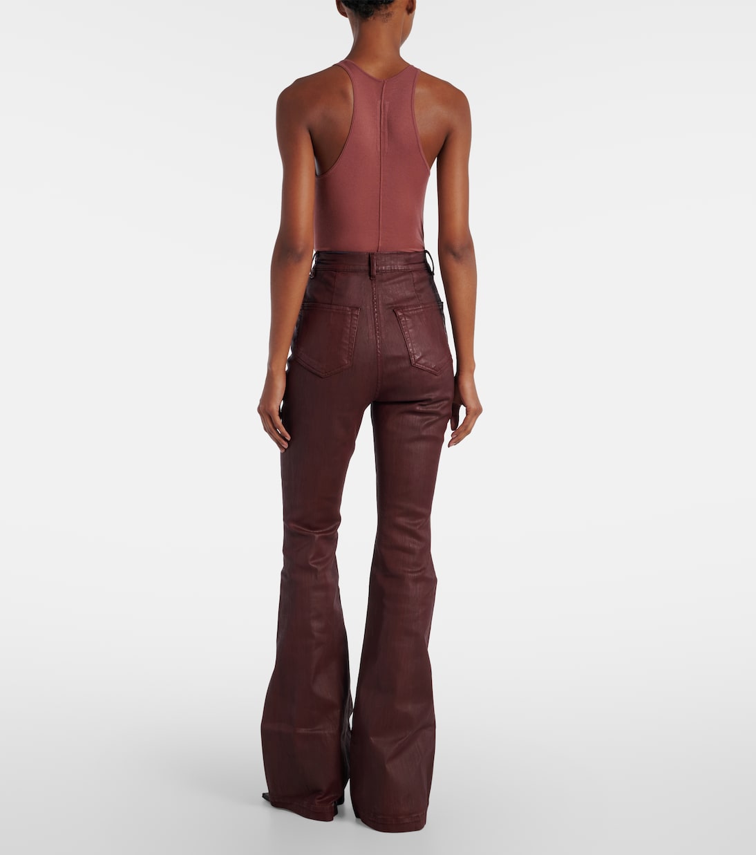 Bolan high-rise bootcut jeans | Rick Owens