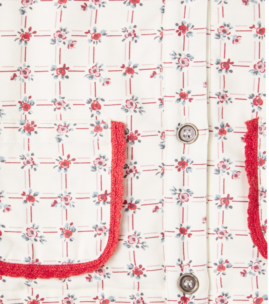 Chaleco Lissy de algodón floral bordado | Bebe Organic