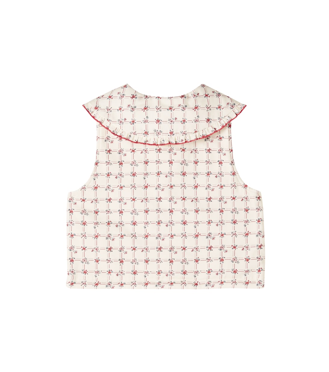 Chaleco Lissy de algodón floral bordado | Bebe Organic