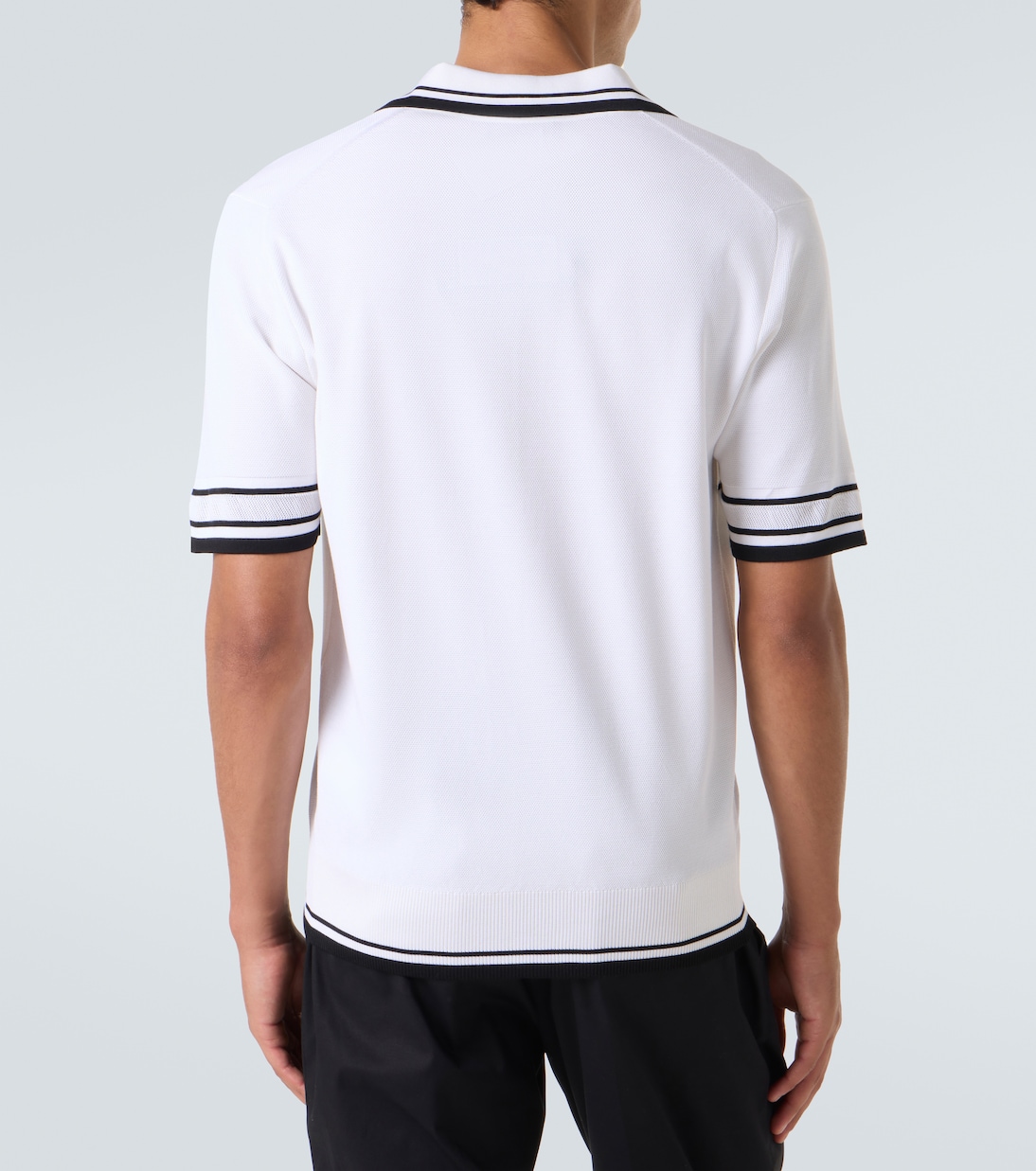 Silk-blend polo shirt | Dolce&Gabbana