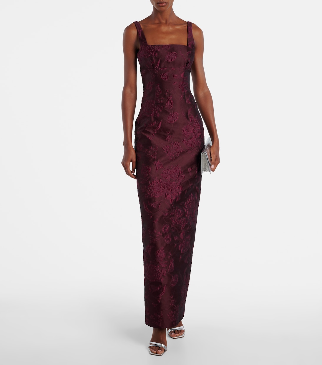 Micheline 플로럴 클로케 이브닝 가운 | Emilia Wickstead