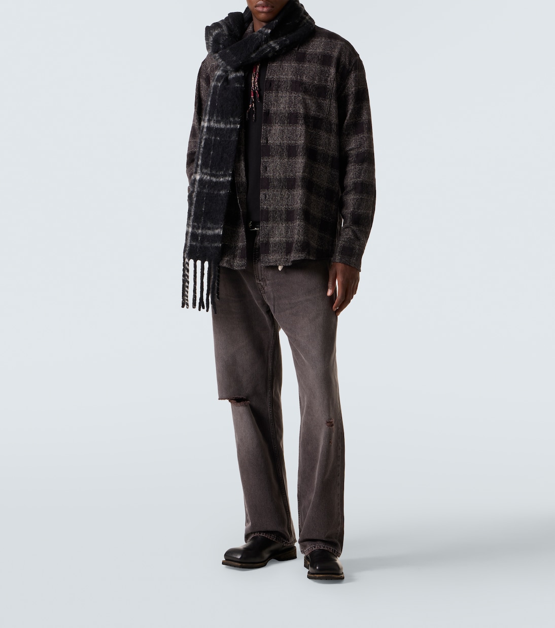 Camicia Above in cotone a quadri | Our Legacy