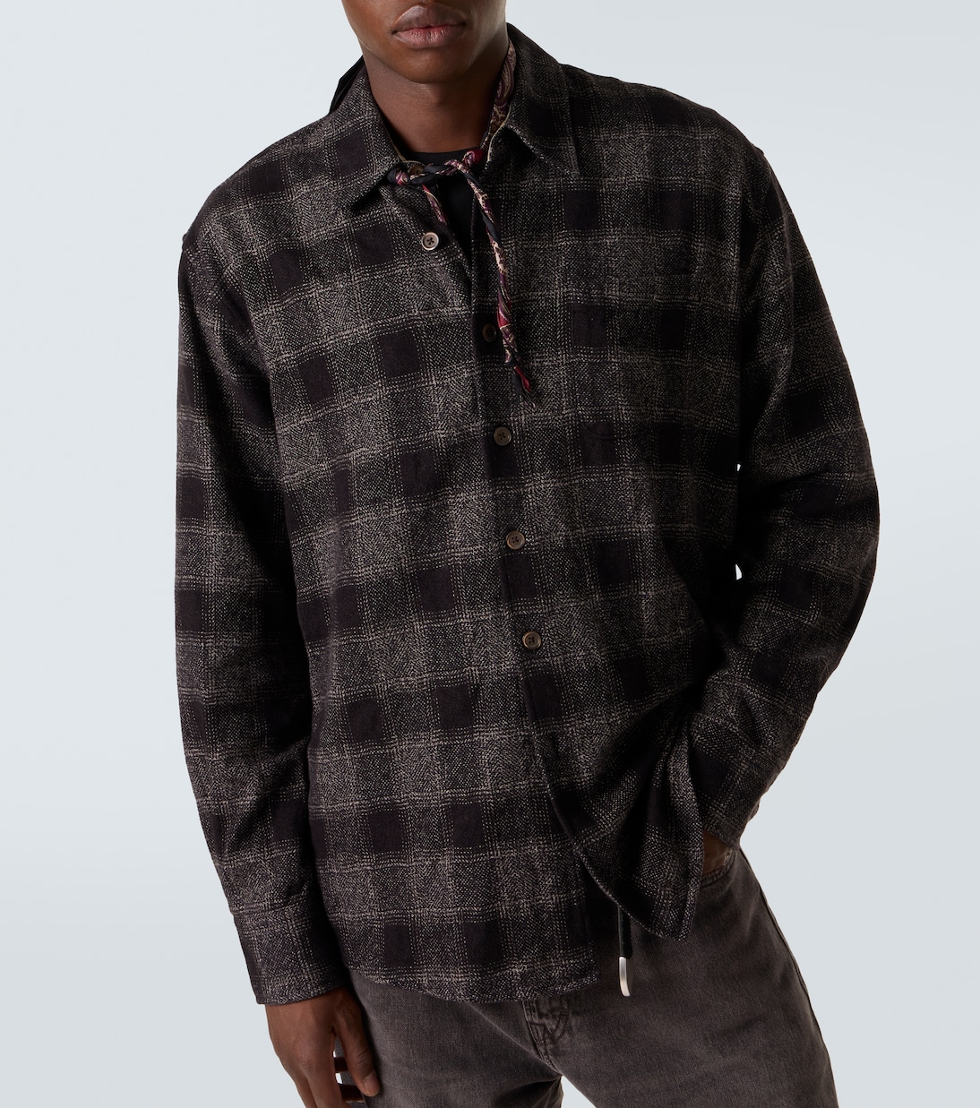 Camicia Above in cotone a quadri | Our Legacy