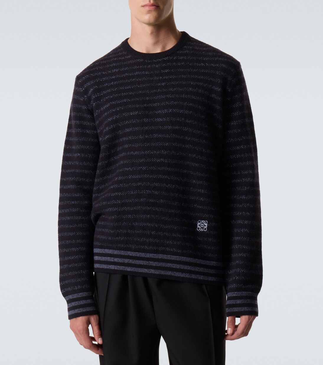 Anagram striped wool sweater | Loewe