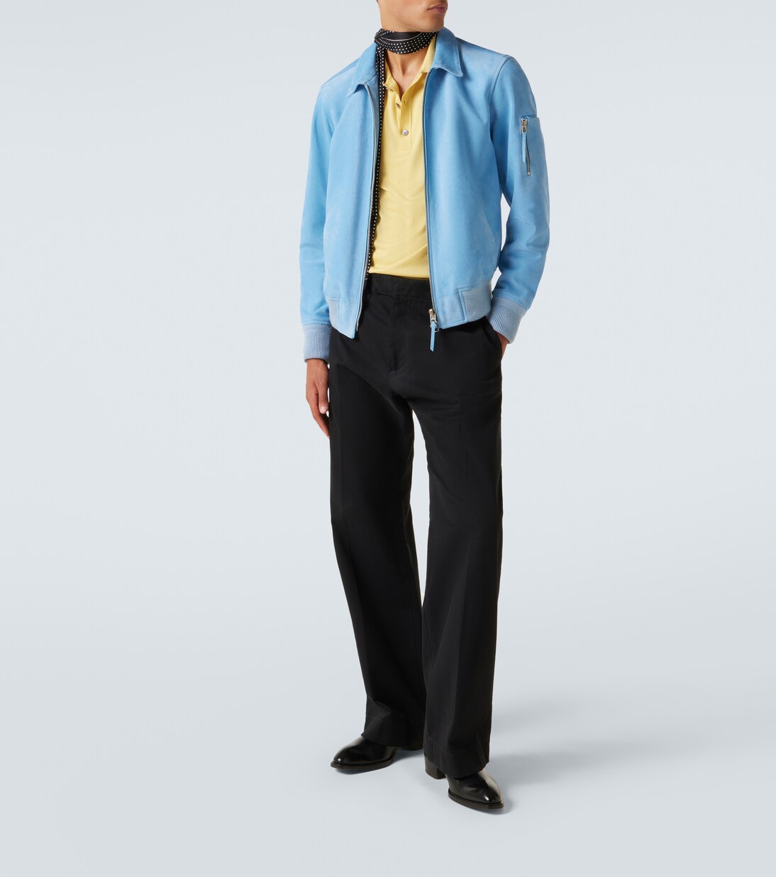 Suede blouson jacket | Tom Ford