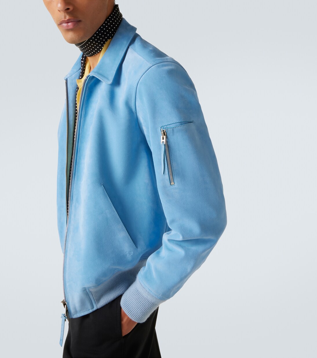 Suede blouson jacket | Tom Ford