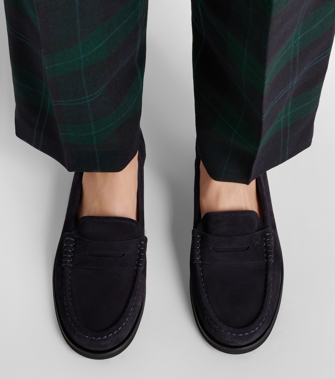 Vernon suede penny loafers | Gianvito Rossi