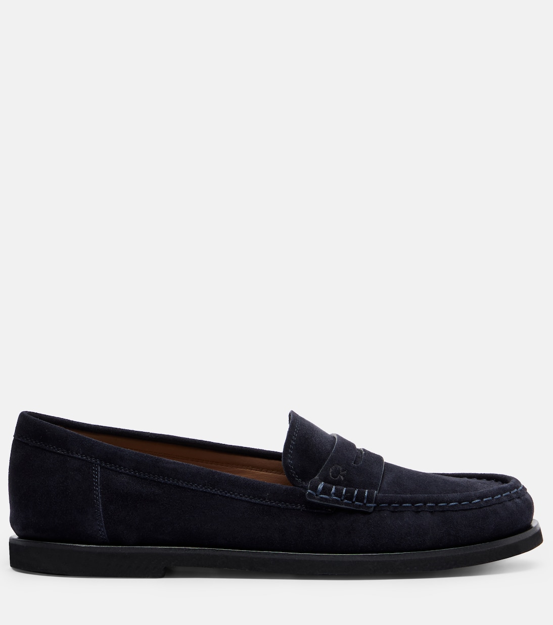Vernon suede penny loafers | Gianvito Rossi