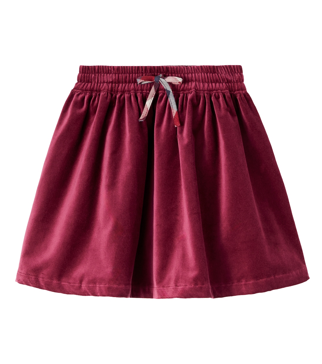Savanna cotton velvet skirt | Wheat