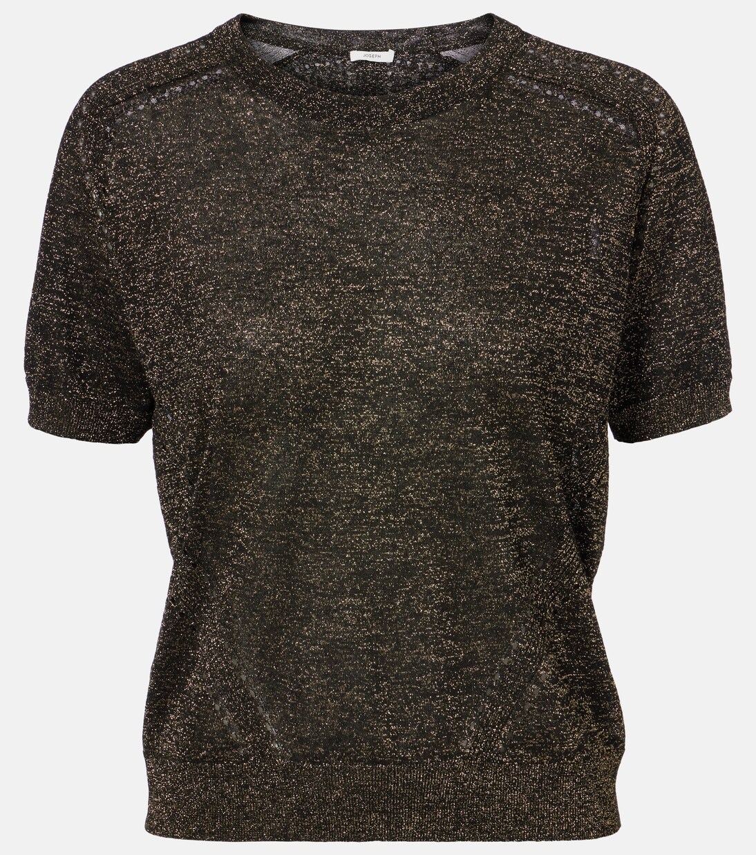 Lille lamé knitted top | Joseph