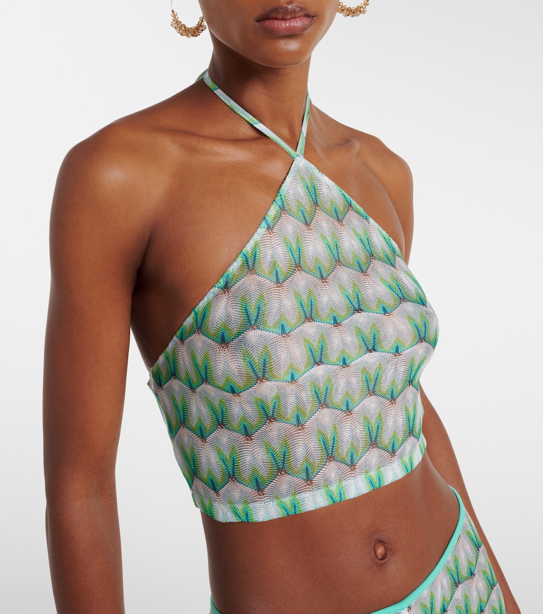 Top aus Häkelstrick | Missoni