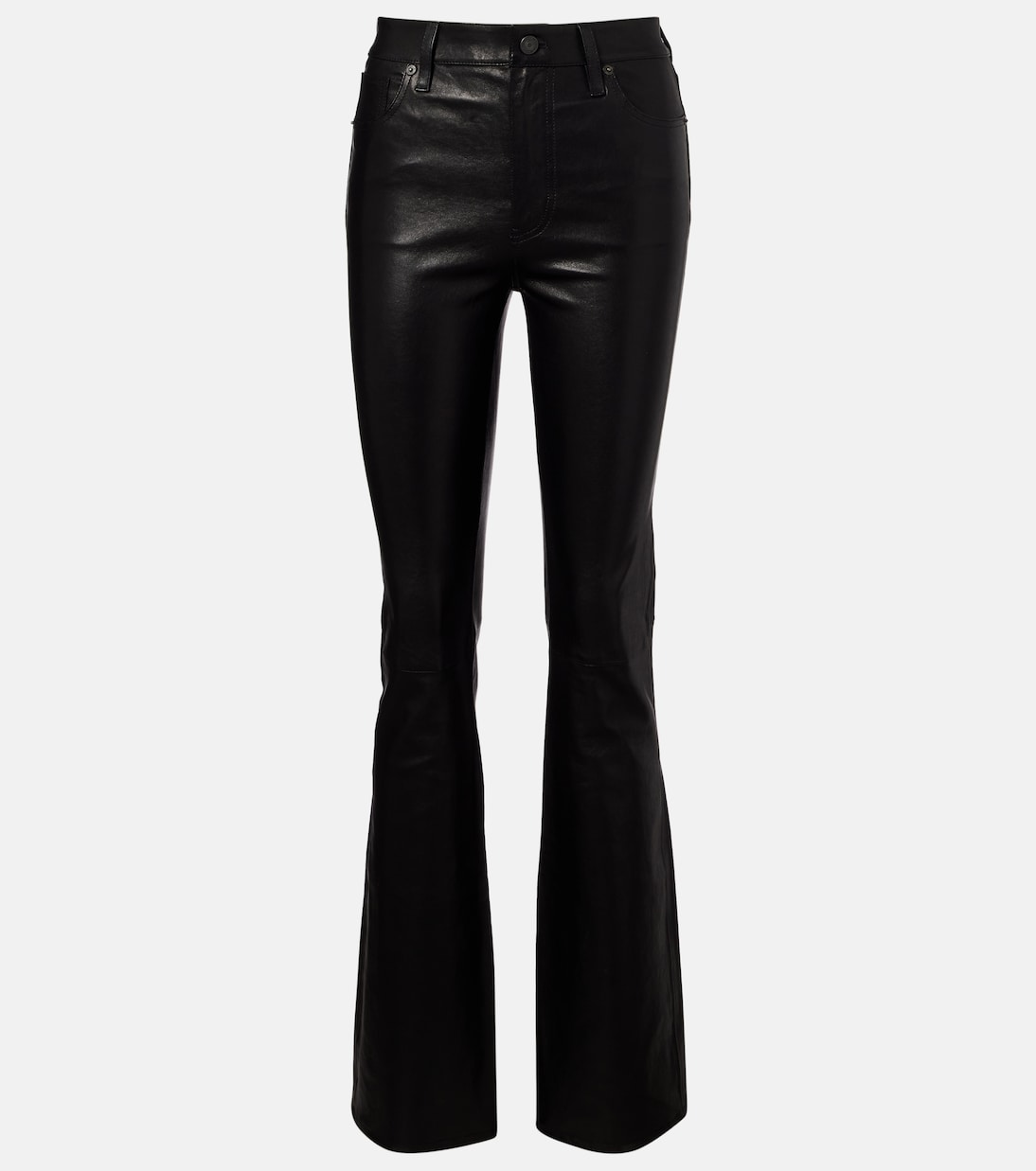Reboot leather flared pants | Frame