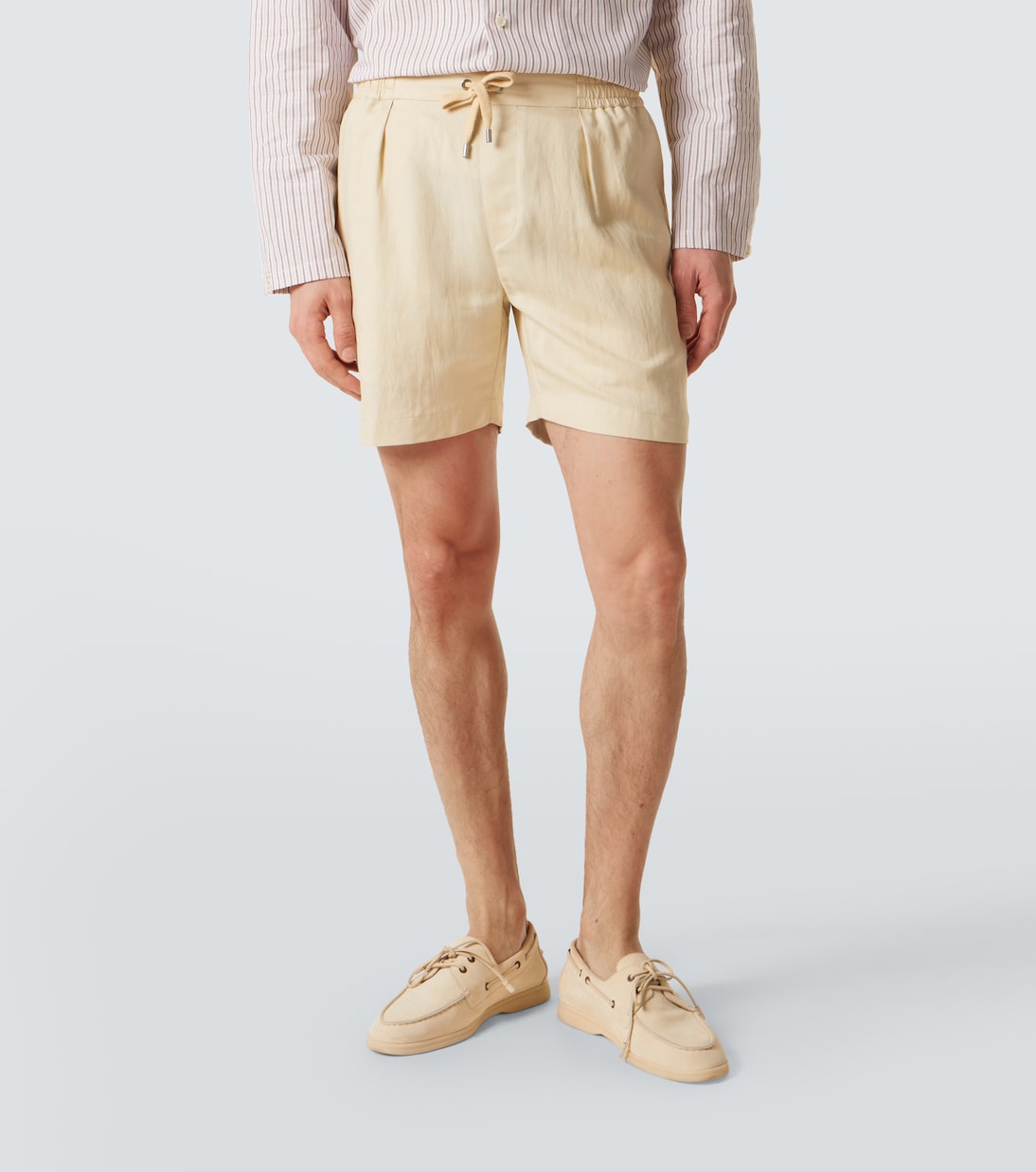 Shorts aus Seide und Leinen | Ralph Lauren Purple Label