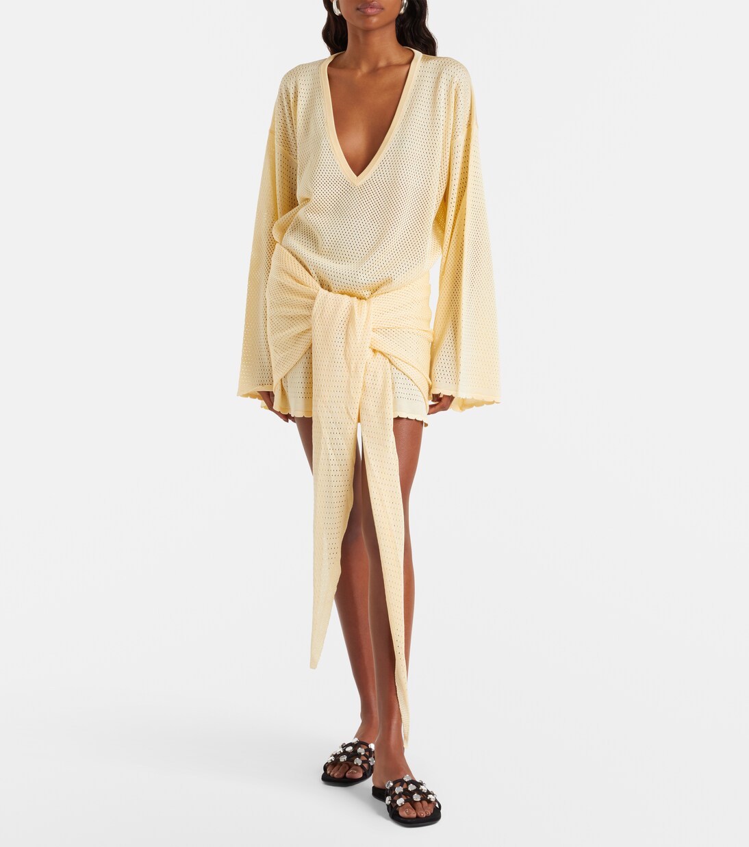 Open-knit minidress | The Attico