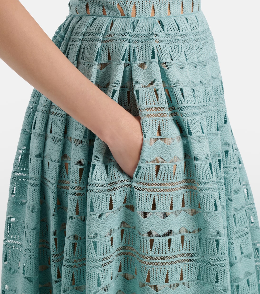 Macramé gown | Elie Saab