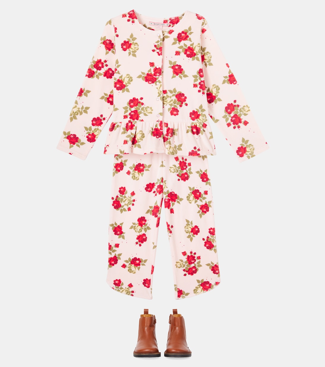 Velula floral velvet cardigan | Konges Sløjd