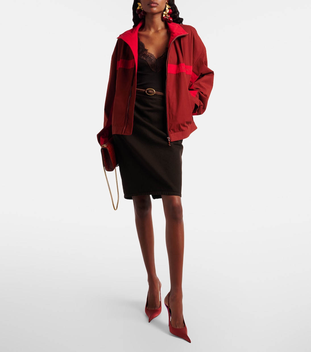 Blouson aus Baumwoll-Canvas | Saint Laurent