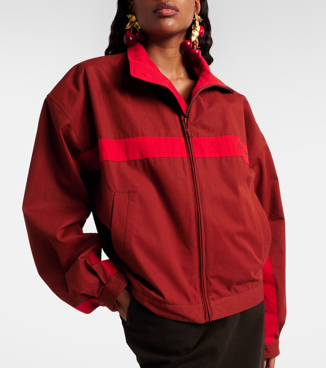 Blouson aus Baumwoll-Canvas | Saint Laurent