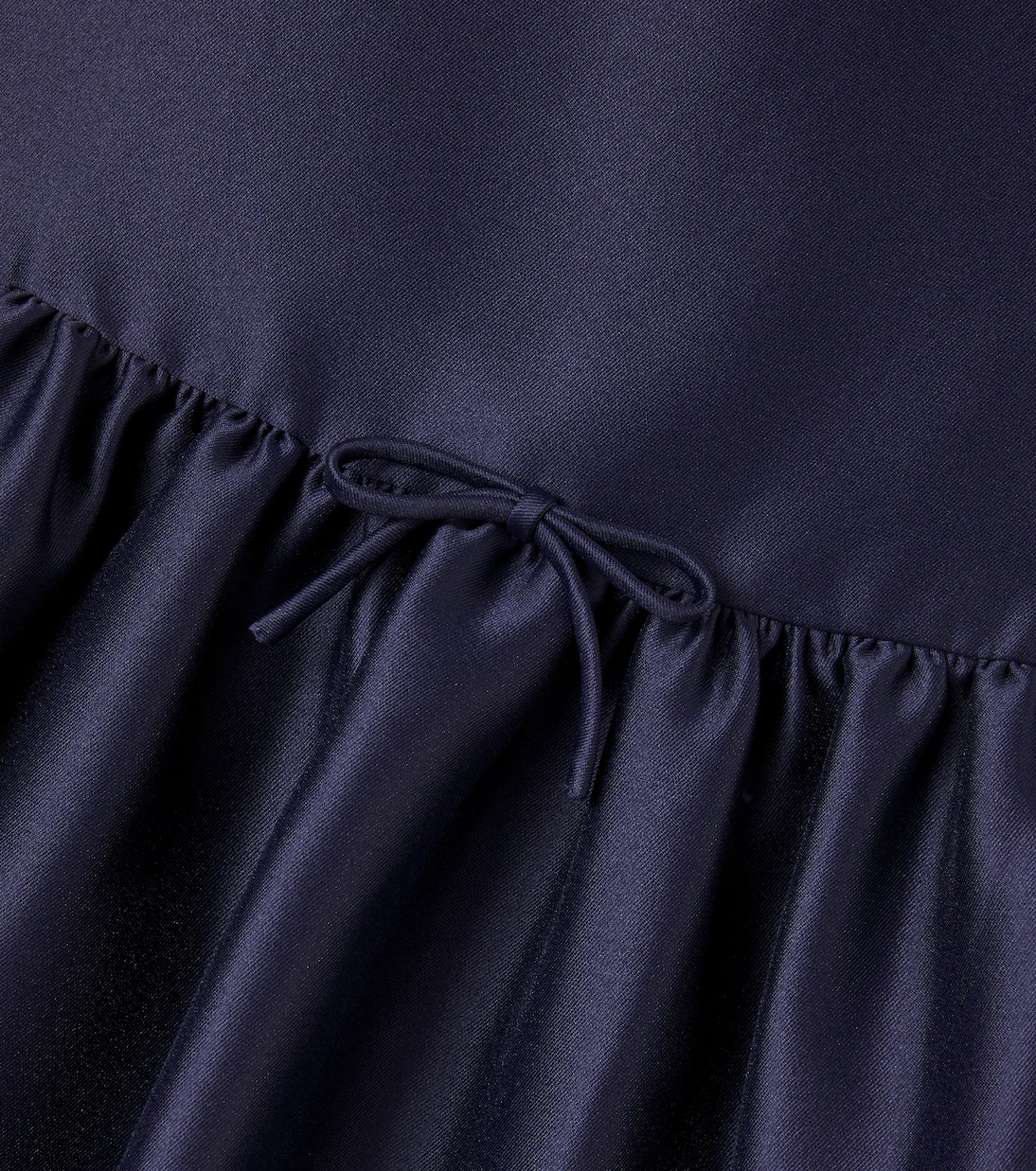 Vestido de tafetán festoneado | Self-Portrait Kids