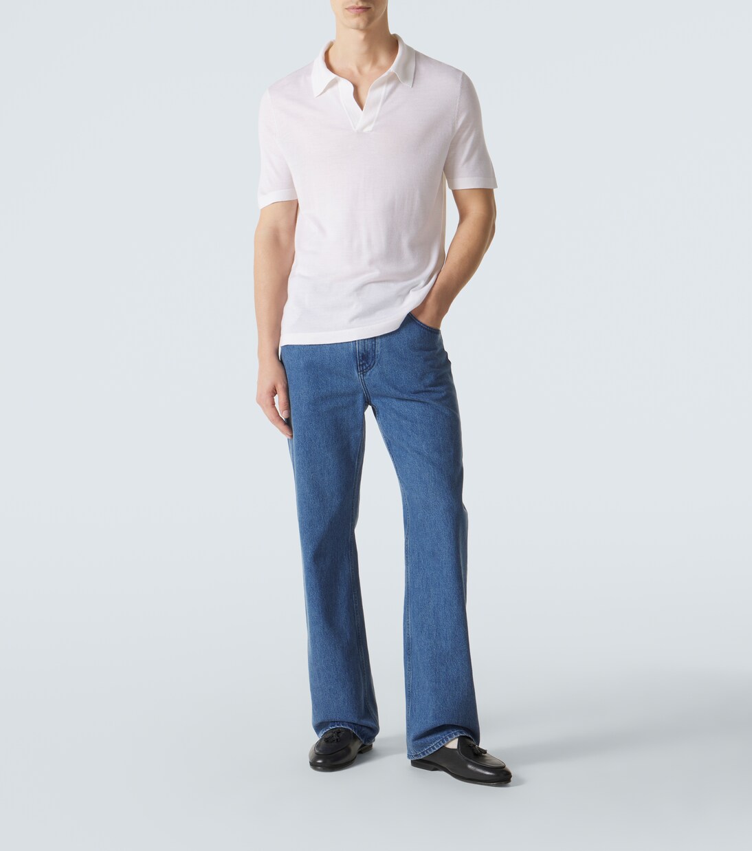 Polohemd aus Kaschmir und Seide | Gabriela Hearst