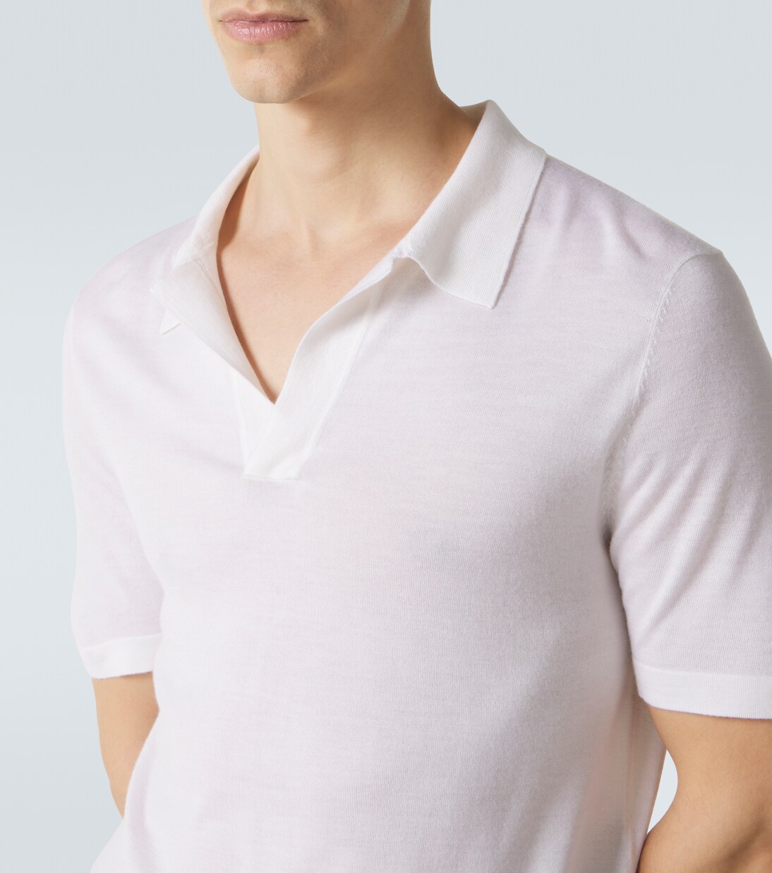 Polohemd aus Kaschmir und Seide | Gabriela Hearst