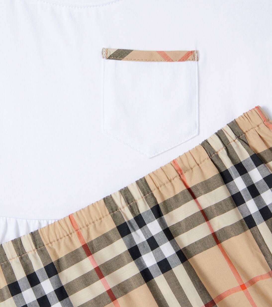Bébé – Set de robe et culotte bloomer Burberry Check en coton | Burberry Kids