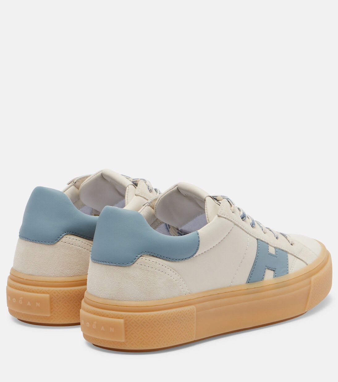 Crosswind leather sneakers | Hogan