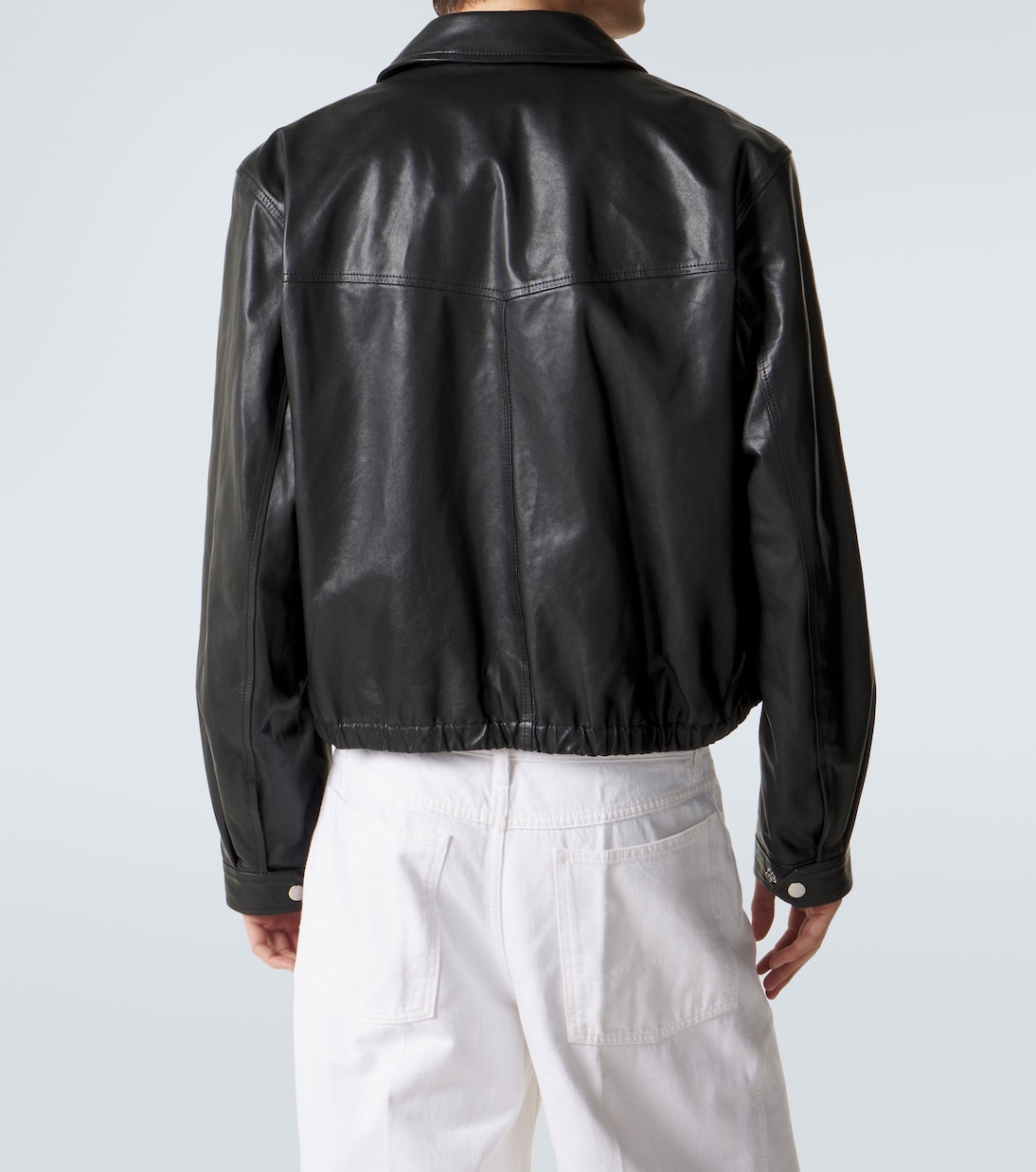 Leather blouson jacket | Lemaire