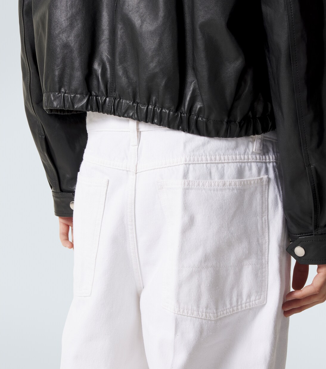 Leather blouson jacket | Lemaire