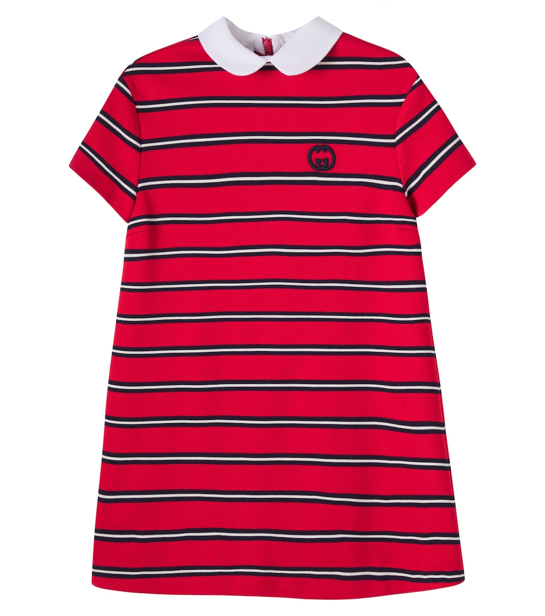 Interlocking G striped polo dress | Gucci Kids