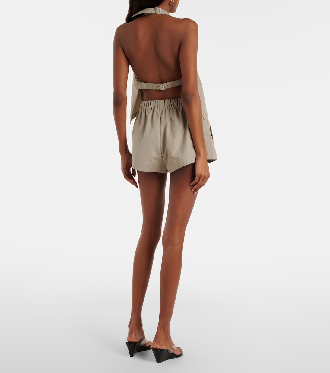 Clean cotton-blend shorts  | Wardrobe.NYC