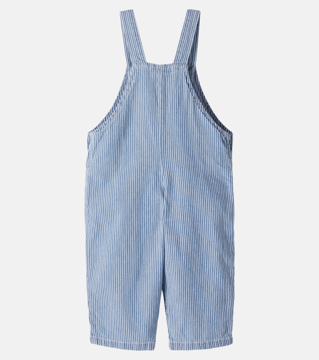 Baby Mao striped denim overalls | 1 + in the Family
