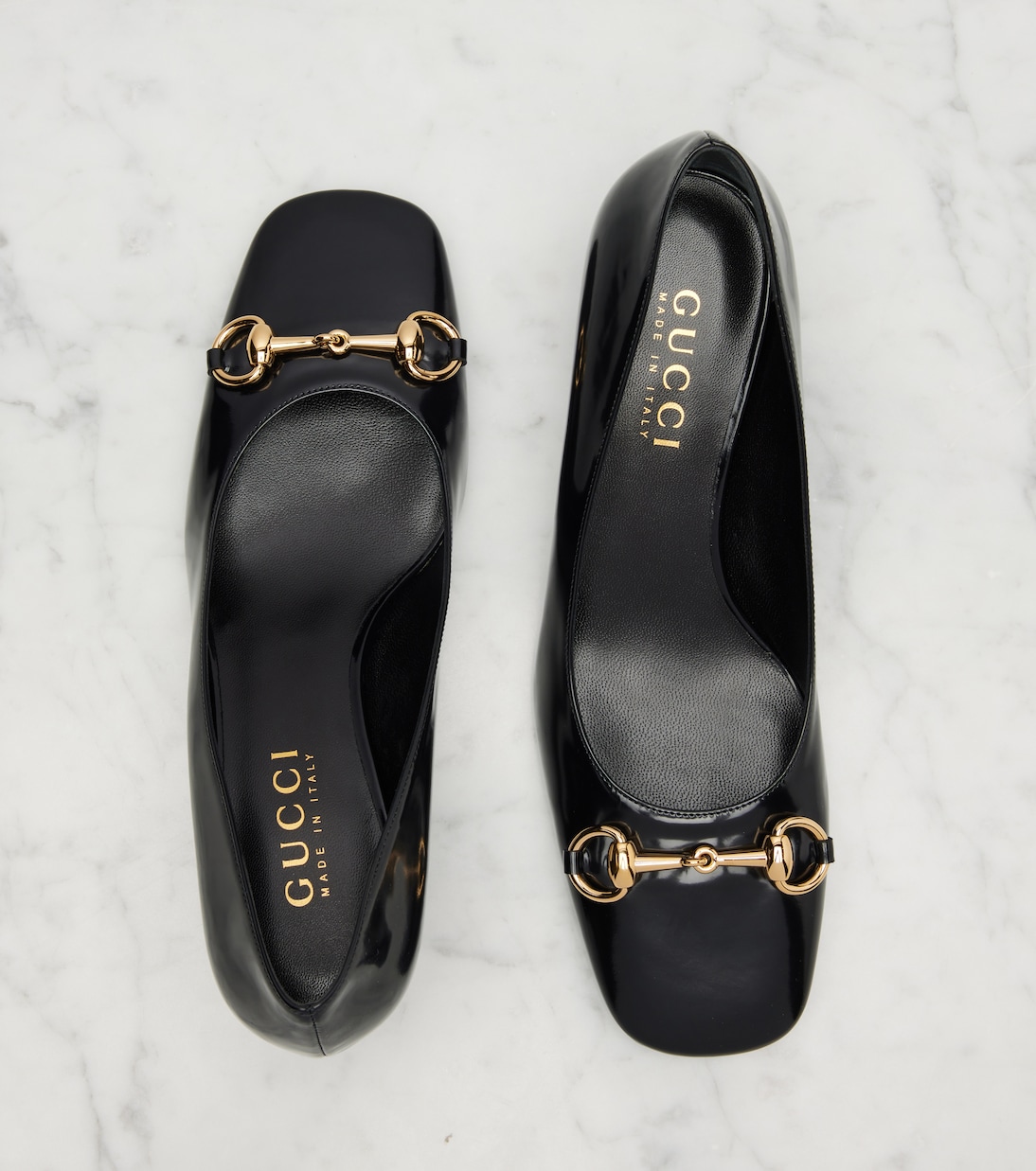 Signora 55 Horsebit leather pumps | Gucci
