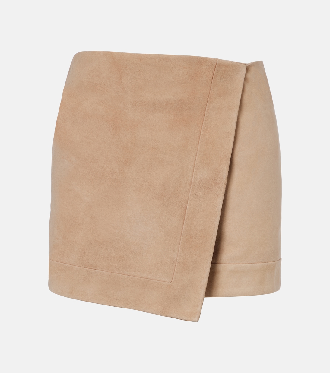 Suede wrap skirt | Balmain