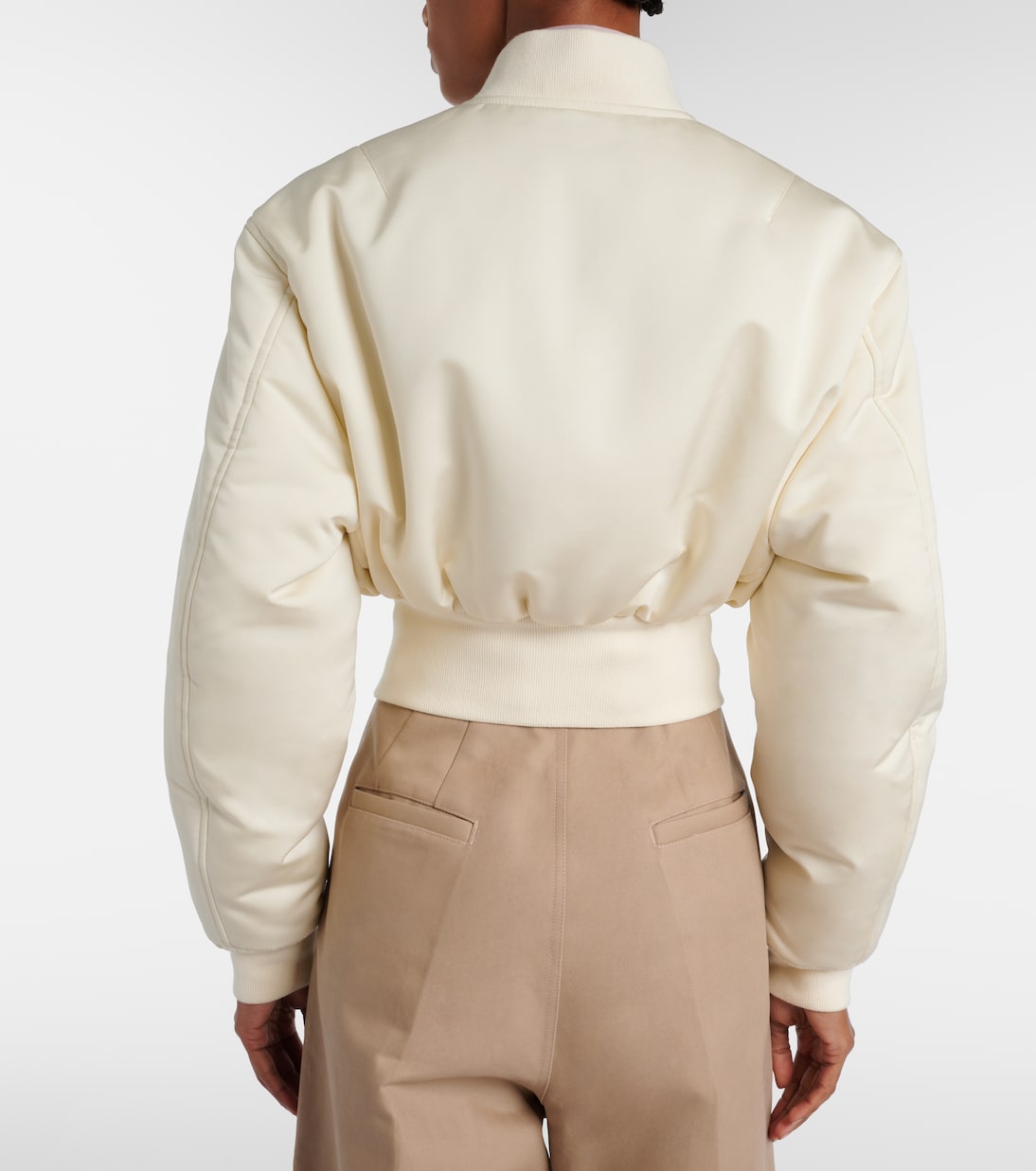 Cropped bomber jacket | Balenciaga