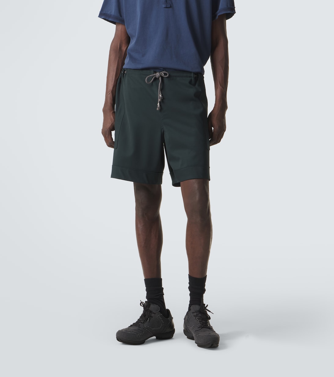 Kyan wool-blend shorts | Kiko Kostadinov