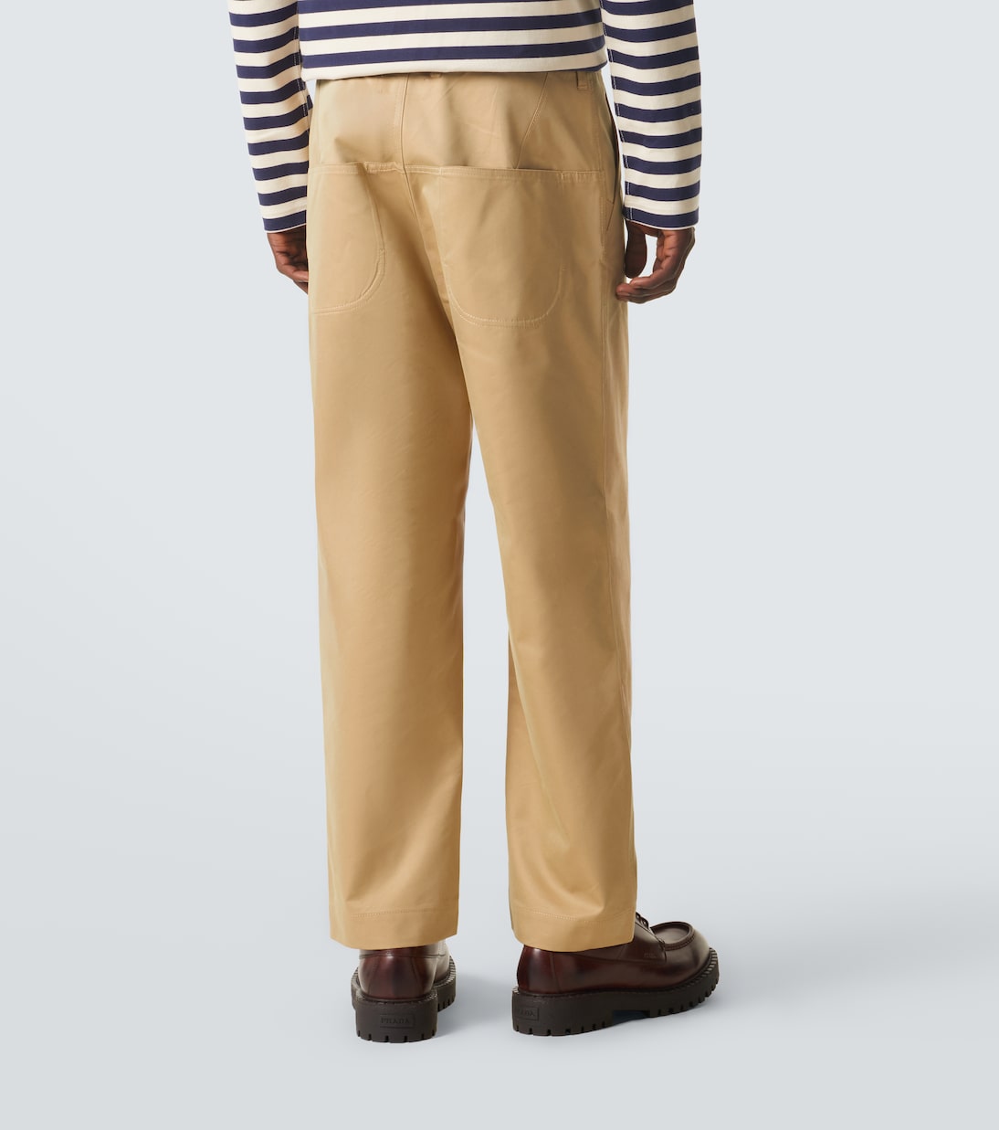 Gerade Hose aus einem Baumwollgemisch | Junya Watanabe